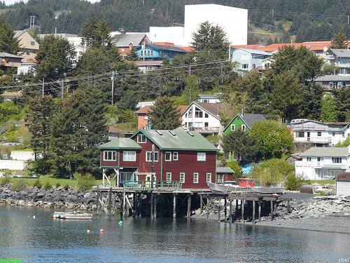 Vue de Kodiak Alaska